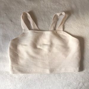 Shein White Crop Top